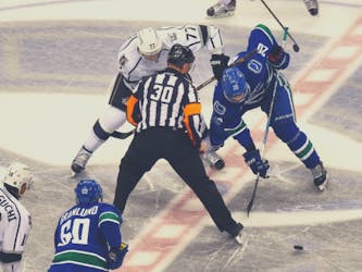 Vancouver Canucks ice hockey game ticket at Rogers Arena